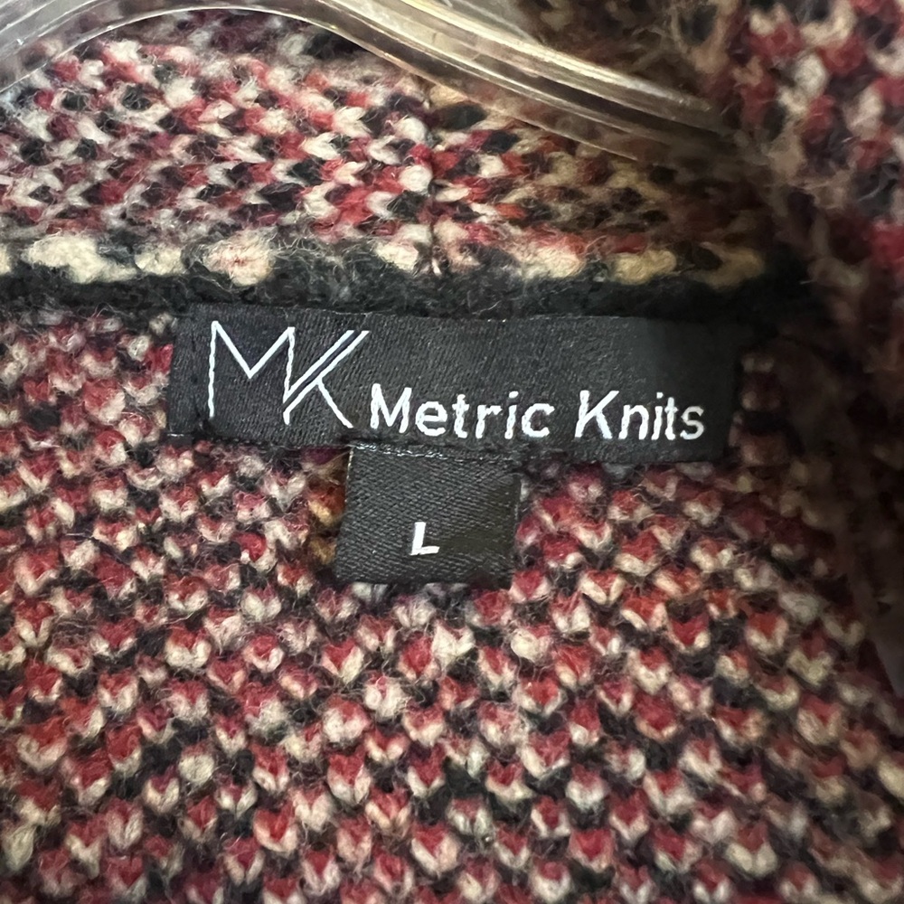 Plaid Long Coat with Pockets - Picture 4 of 5